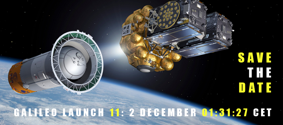 Galileo 11 Launch - Save the date